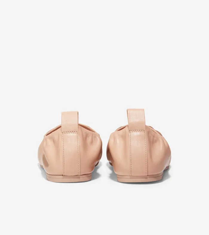 Women York Soft Ballet Nude Cole Haan Flats and SlipOns