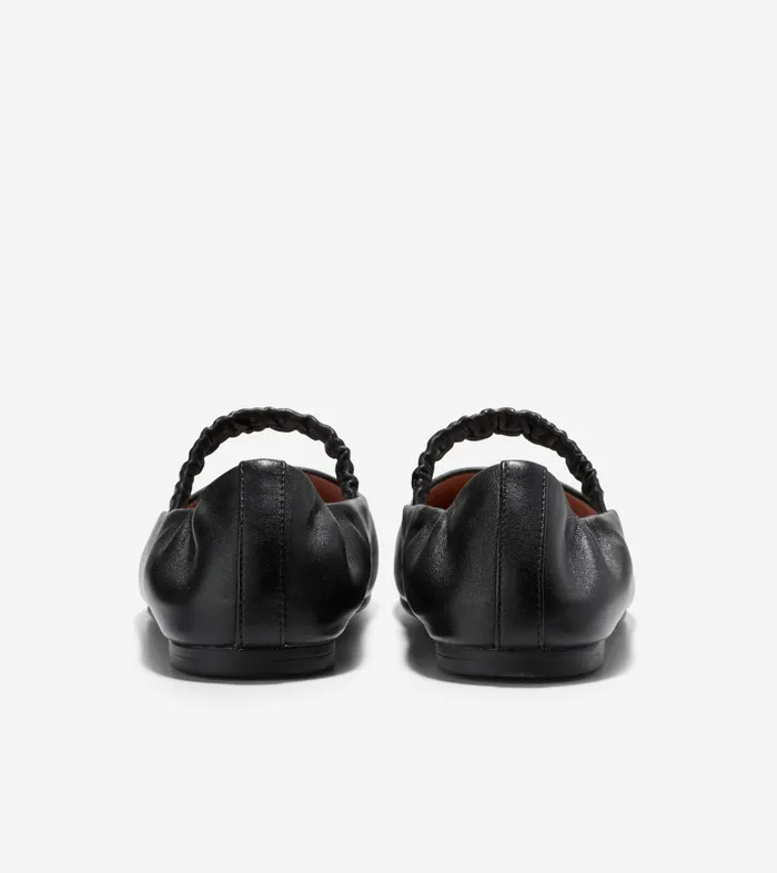 Women Yvette Ballet Flats Black Cole Haan Flats and SlipOns