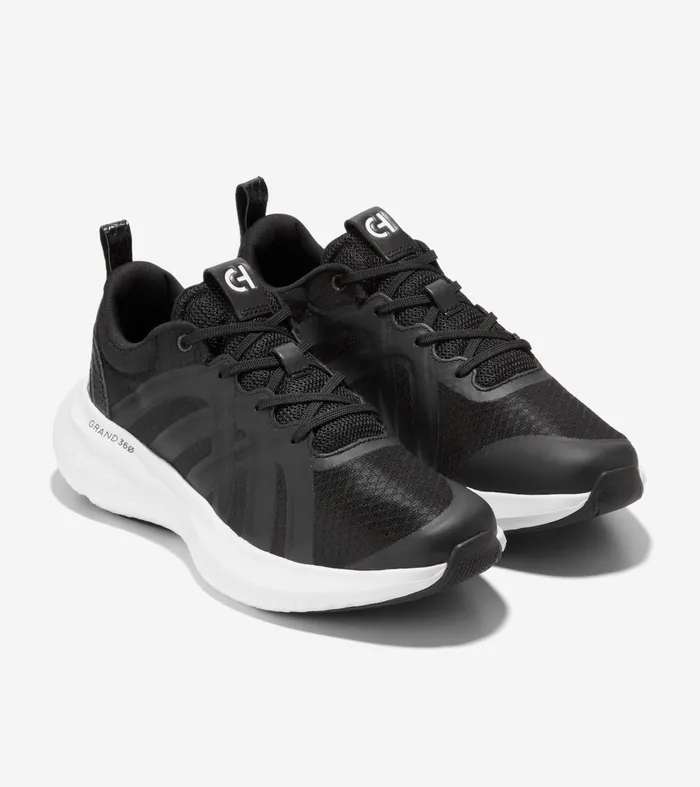 Women ZEROslashGRAND City XTrainer Sneakers Blackgray Pinstripeoptic White Cole Haan Sneakers