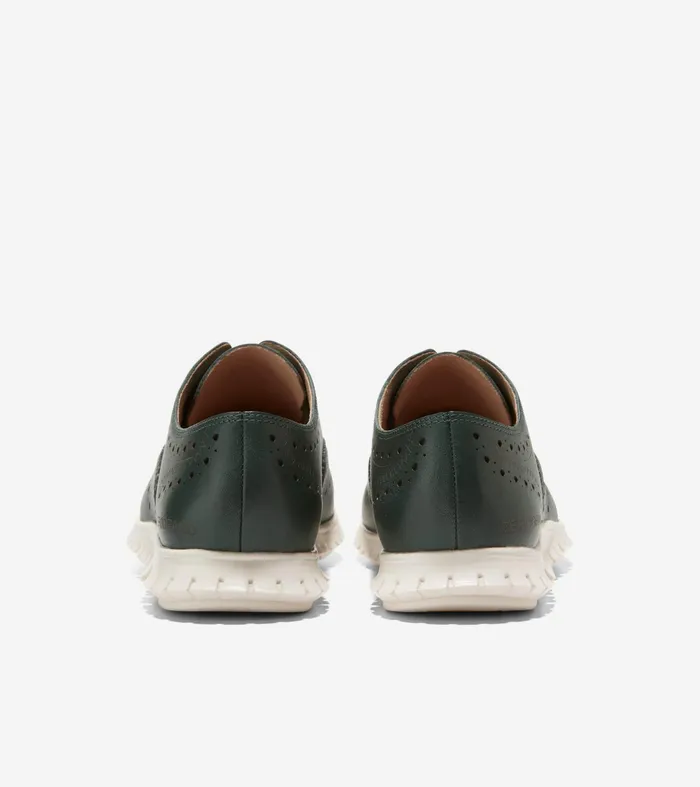 Women ZEROslashGRAND Closed Hole Wingtip Oxfords Scarabivory Cole Haan Oxfords