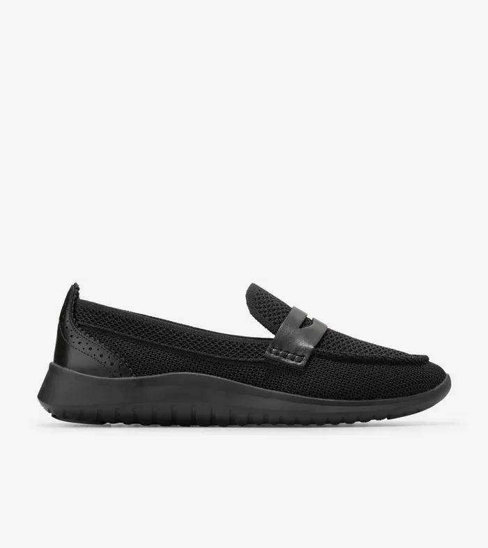 Women ZEROslashGRAND Meritt Loafers Black Stitchliteandtrade Cole Haan Loafers and Drivers Women ZEROslashGRAND Meritt Loafers Black Stitchliteandtrade Cole Haan Loafers and Drivers