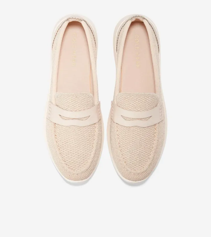 Women ZEROslashGRAND Meritt Loafers Gold Stitchliteandtradesandollar Cole Haan Loafers and Drivers