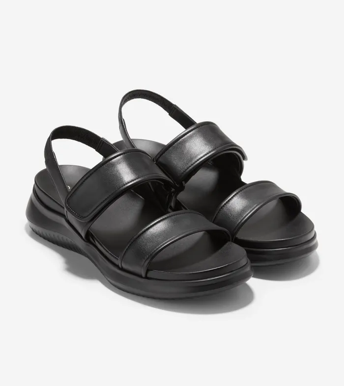 Women ZEROslashGRAND Meritt Sandals Black Cole Haan Sandals