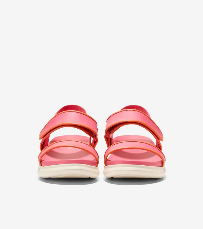 Women ZEROslashGRAND Meritt Sandals Camellia Rosenasturtium Orangeivory Cole Haan Sandals