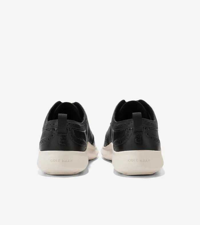 Women ZEROslashGRAND Meritt Wingtip Oxfords Black Cole Haan Oxfords
