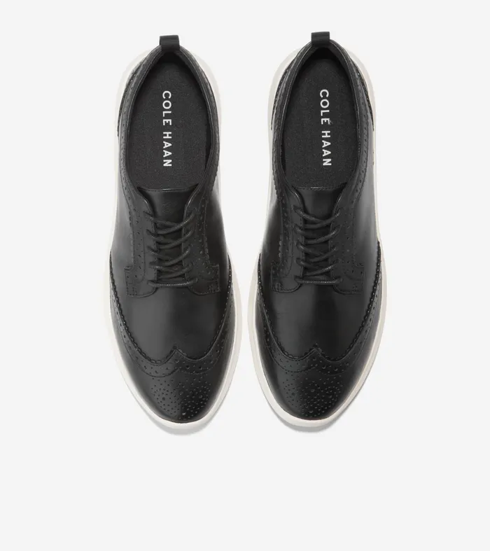 Women ZEROslashGRAND Meritt Wingtip Oxfords Black Cole Haan Oxfords