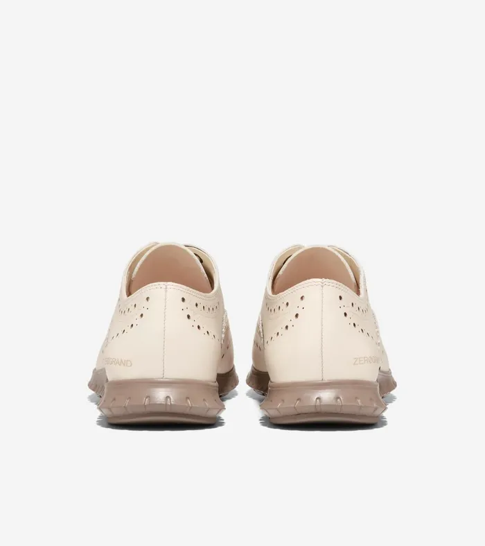 Women ZEROslashGRAND Wingtip Oxfords Birchirish Coffee Cole Haan Oxfords