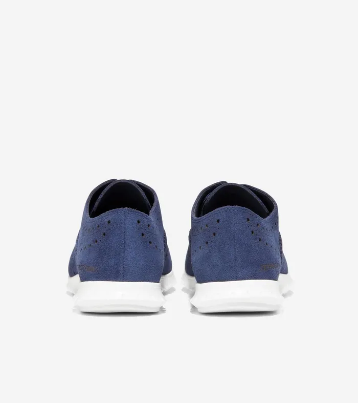 Women ZEROslashGRAND Wingtip Oxfords Evening Bluewhite Cole Haan Oxfords