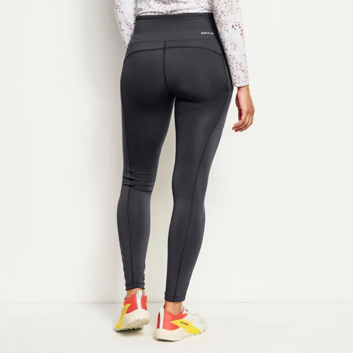 Women Zero Limits Fitted Leggings Black Orvis Pants