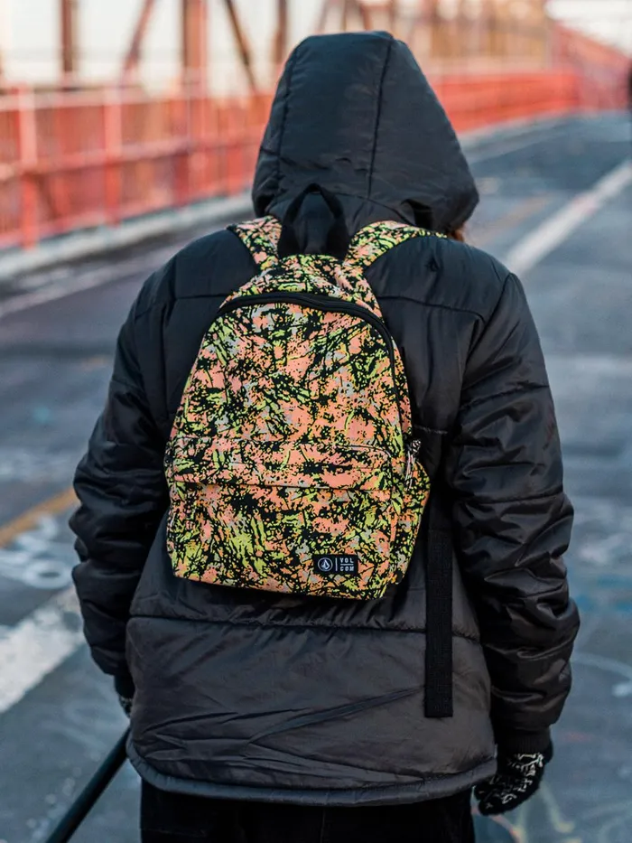 Womens Bags and Backpacks Volcom Volcom Stone Mini Backpack 8211 Coral