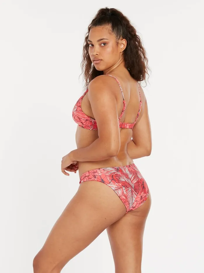 Womens Bikinis Volcom Sea U Soon Hipster Bikini Bottom 8211 Pistol Punch