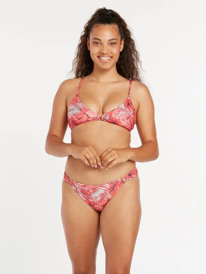 Womens Bikinis Volcom Sea U Soon Hipster Bikini Bottom 8211 Pistol Punch