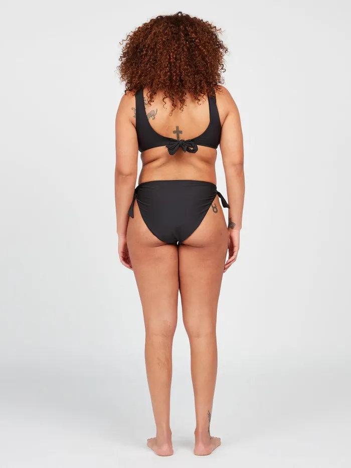 Womens Bikinis Volcom Simply Seamless Hipster Plus Size Bikini Bottom 8211 Black