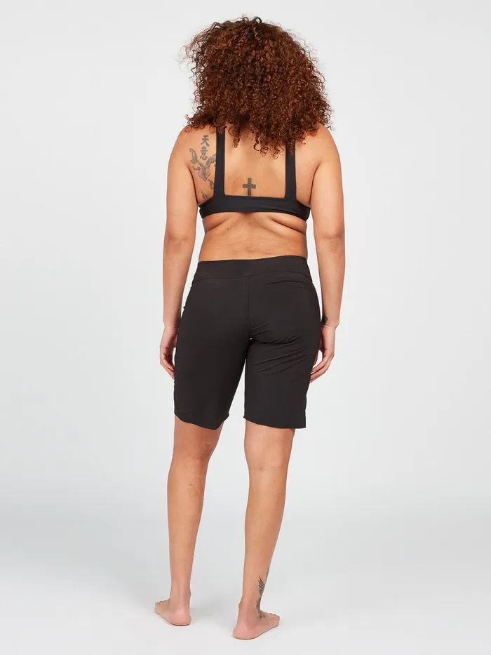 Womens Boardshorts Volcom Simply Solid 11034 Boardshorts 8211 Black