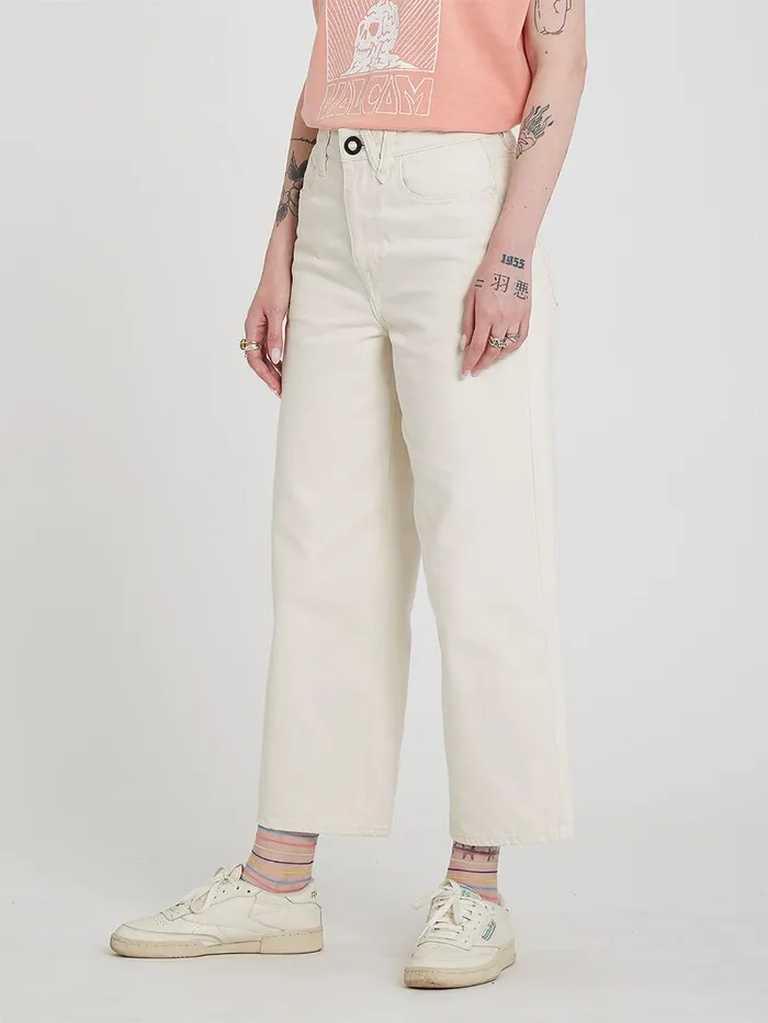 Womens Denim Volcom Weellow Jeans 8211 Cloud Womens Denim Volcom Weellow Jeans 8211 Cloud