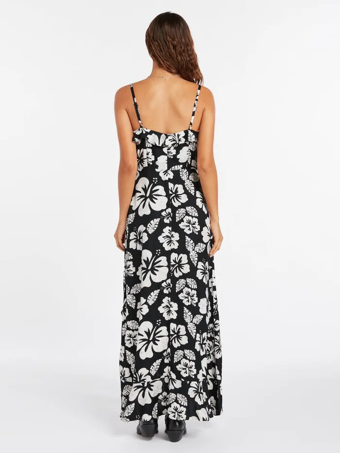 Womens Dresses Volcom Coco Ho Maxi Dress 8211 Black White