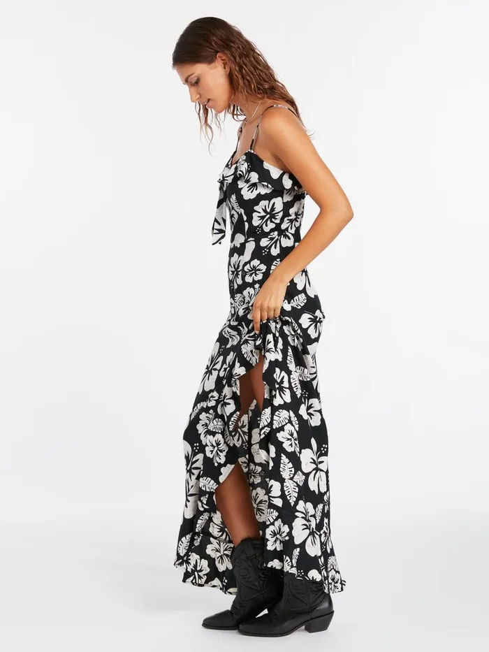 Womens Dresses Volcom Coco Ho Maxi Dress 8211 Black White