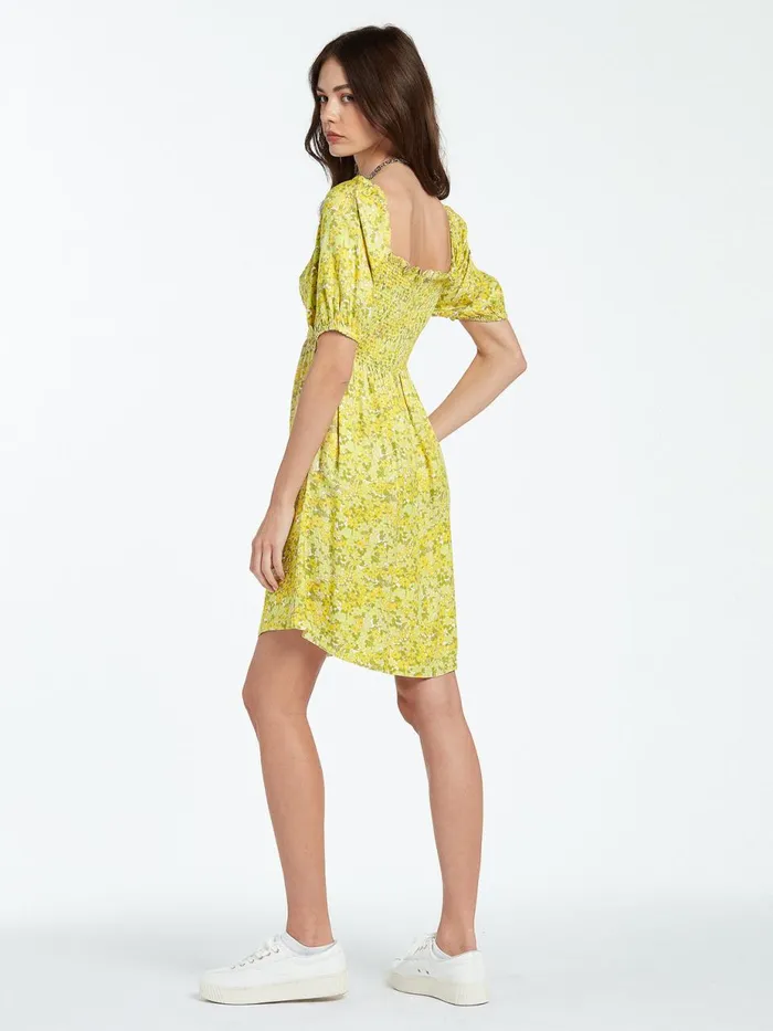 Womens Dresses Volcom Wanna Have Sun Dress 8211 Lime