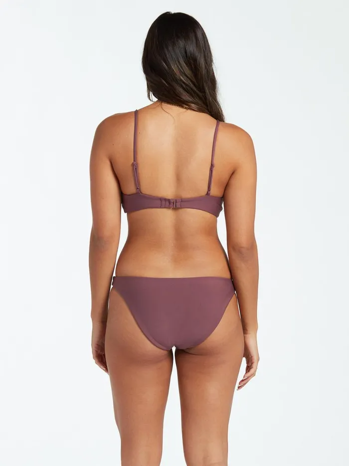 Womens EcoTrue Swim Volcom Simply Seamless Hipster Bikini Bottom 8211 Eggplant
