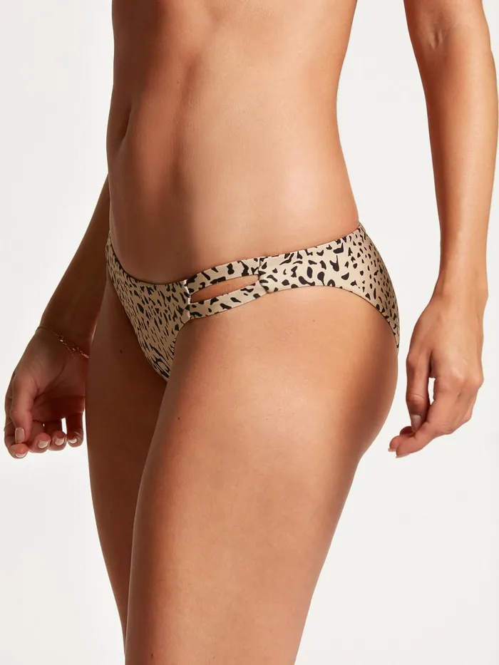 Womens EcoTrue Swim Volcom Ur An Animal Hipster Bikini Bottom 8211 Multi