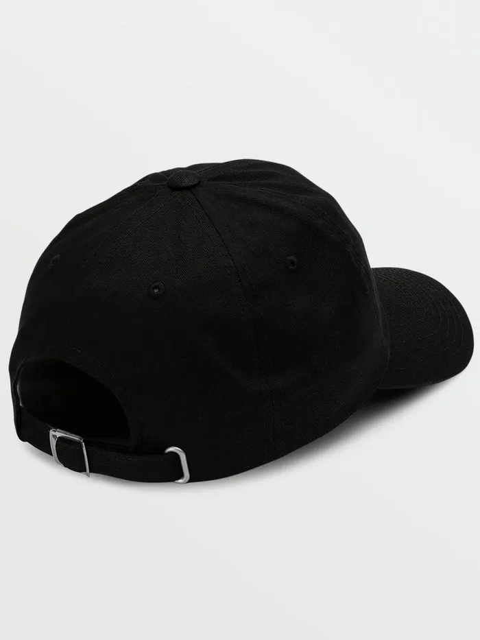 Womens Hats and Beanies Volcom Circle Stone Dad Hat 8211 Black