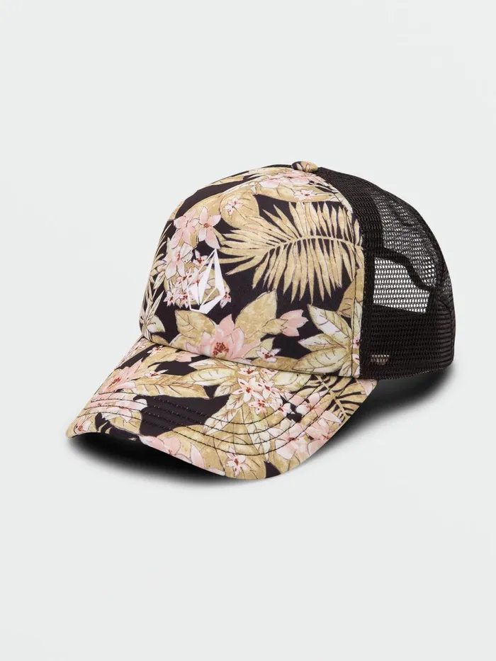 Womens Hats and Beanies Volcom Into Paradise Hat 8211 Black