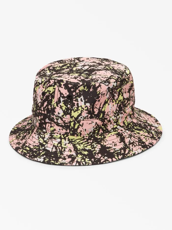 Womens Hats and Beanies Volcom Stone Hour Bucket Hat 8211 Coral