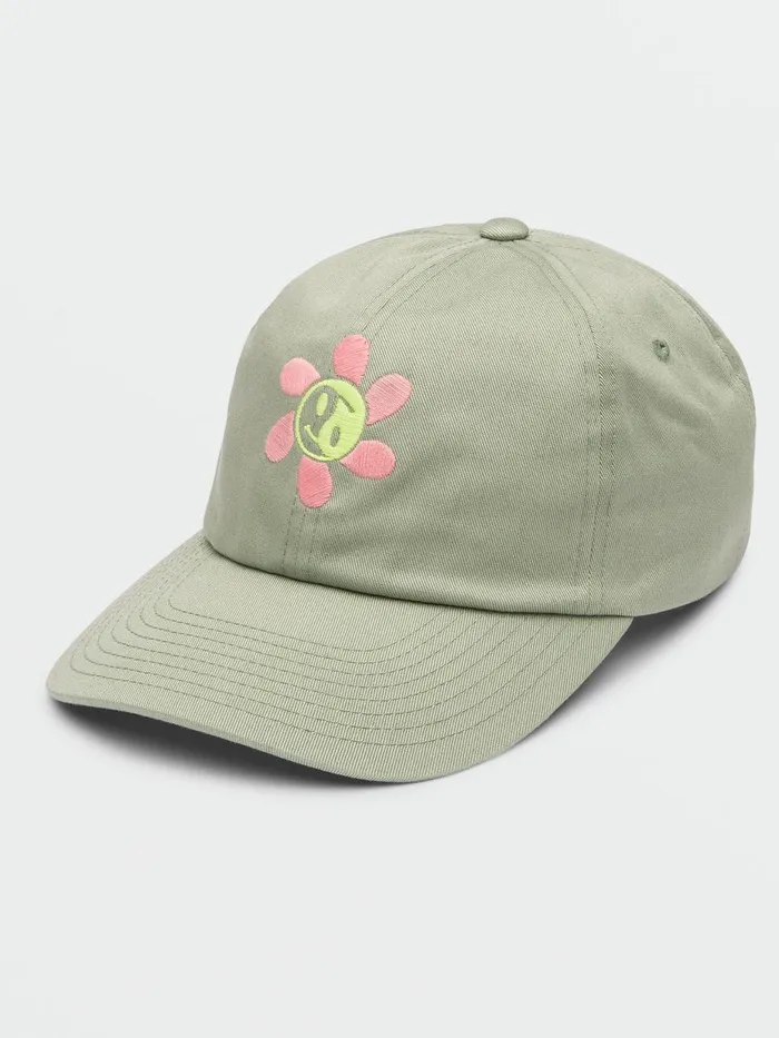 Womens Hats and Beanies Volcom Stone Wonder Dad Hat 8211 Light Army