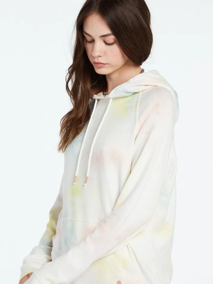 Womens Hoodies and Sweatshirts Volcom Lived In Lounge Hoodie 8211 Multi