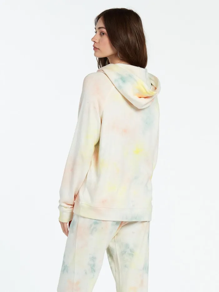 Womens Hoodies and Sweatshirts Volcom Lived In Lounge Hoodie 8211 Multi