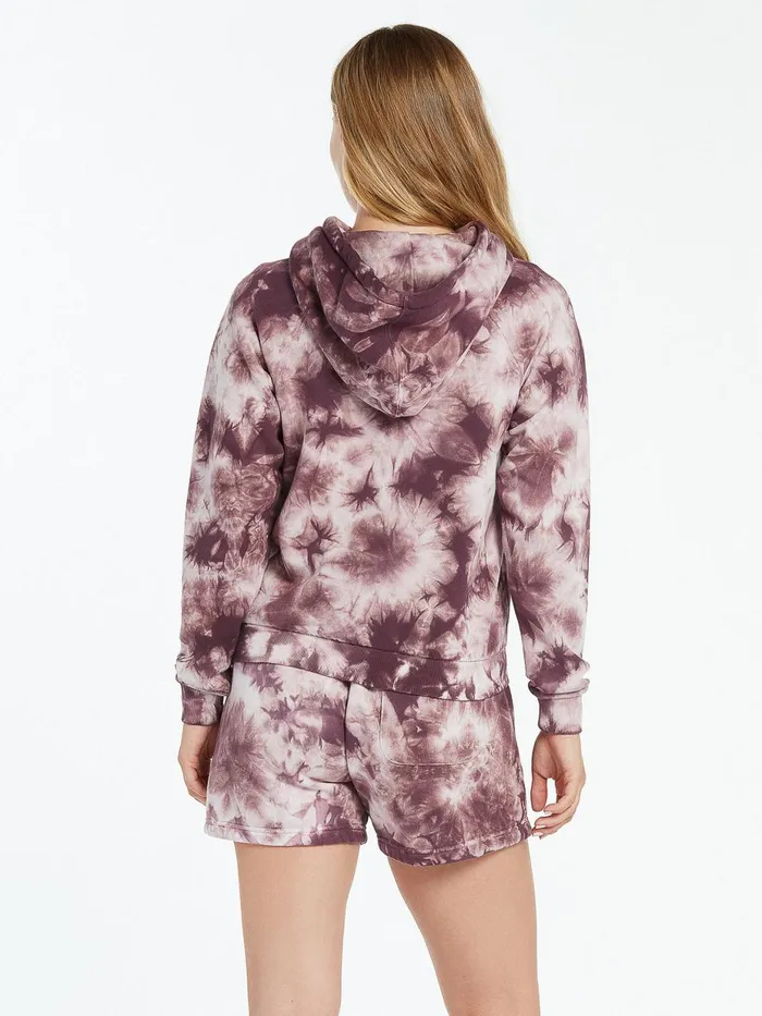 Womens Hoodies and Sweatshirts Volcom Truly Stokin Hoodie 8211 Multi