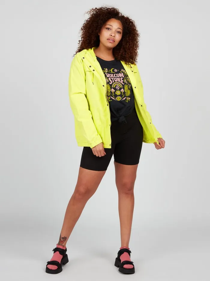 Womens Jackets Volcom Enemy Stone Jacket 8211 Lime