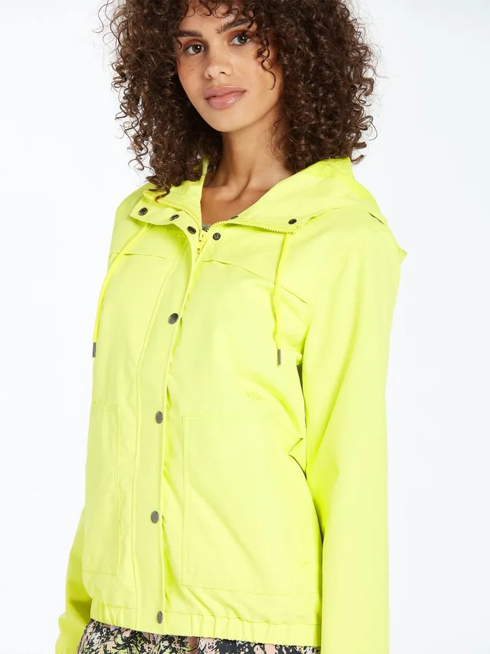 Womens Jackets Volcom Enemy Stone Jacket 8211 Lime