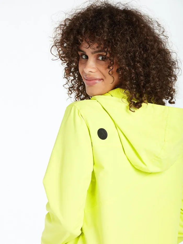 Womens Jackets Volcom Enemy Stone Jacket 8211 Lime