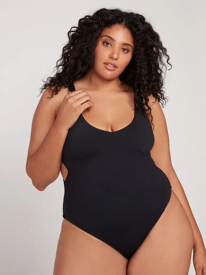 Womens OnePiece Swimsuits Volcom Simply Seamless OnePiece Plus Size 8211 Black Womens OnePiece Swimsuits Volcom Simply Seamless OnePiece Plus Size 8211 Black