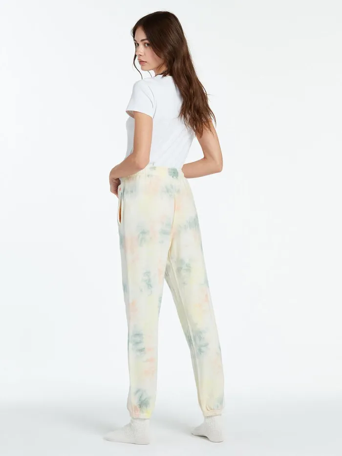 Womens Pants Volcom Lived In Lounge Fleece Pant 8211 Multi