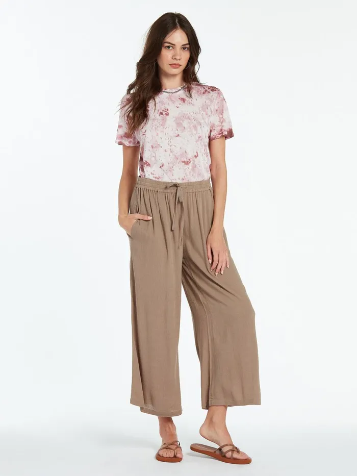 Womens Pants Volcom Morning Stone Pant 8211 Stone