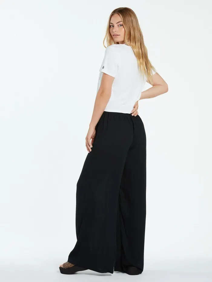 Womens Pants Volcom Stoneshine Junki Pant 8211 Black