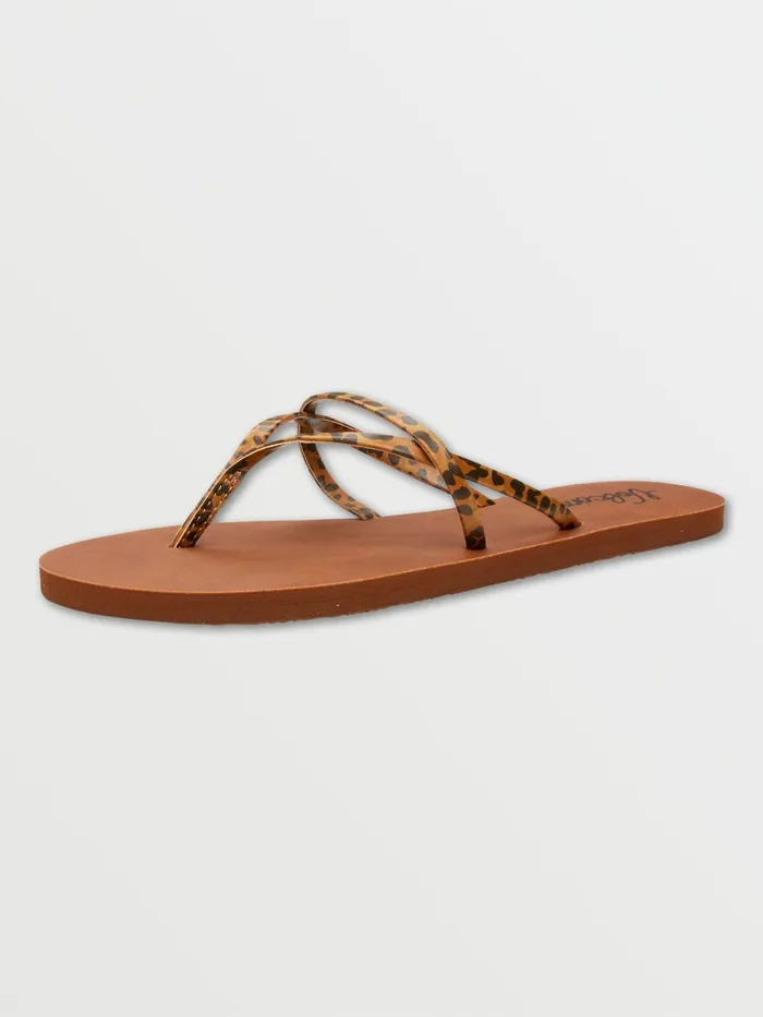 Womens Sandals Volcom All Day Long Sandal 8211 Cheetah Womens Sandals Volcom All Day Long Sandal 8211 Cheetah