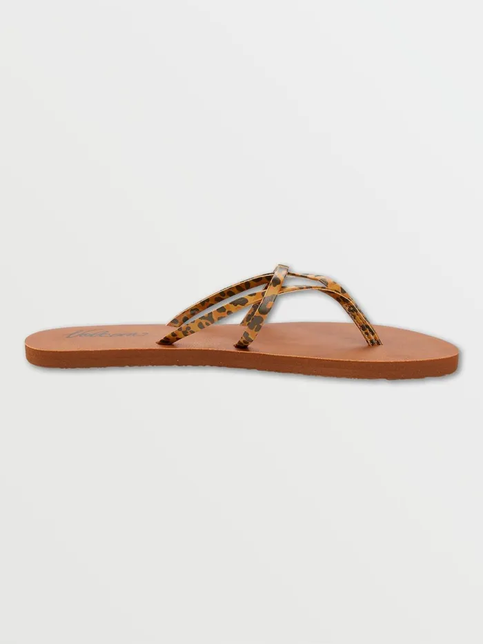 Womens Sandals Volcom All Day Long Sandal 8211 Cheetah Womens Sandals Volcom All Day Long Sandal 8211 Cheetah
