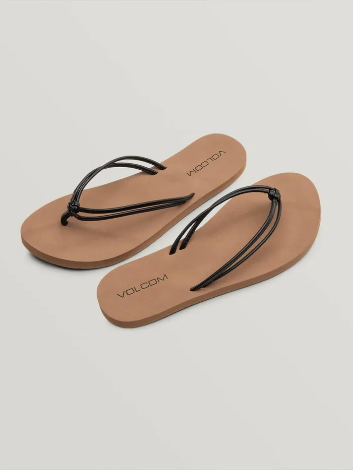 Womens Sandals Volcom Forever And Ever Ii Sandal 8211 Black