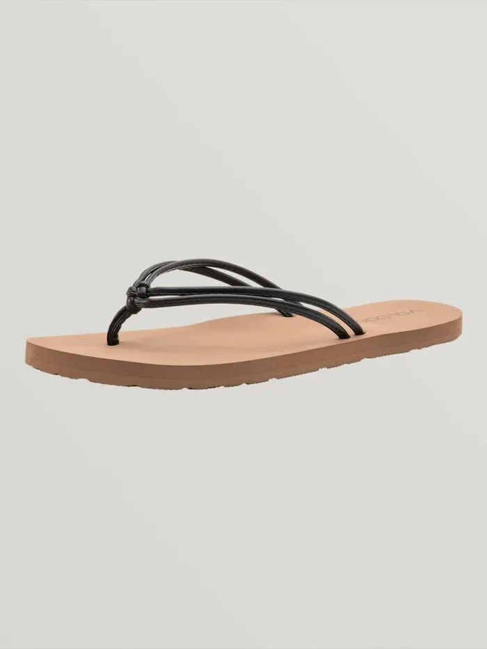 Womens Sandals Volcom Forever And Ever Ii Sandal 8211 Black