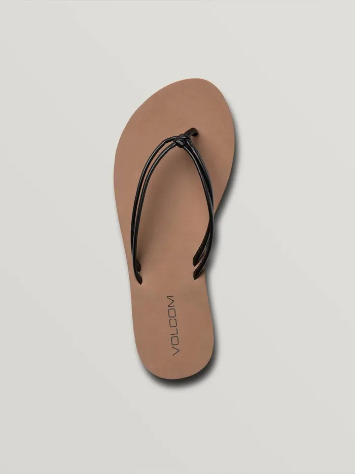 Womens Sandals Volcom Forever And Ever Ii Sandal 8211 Black