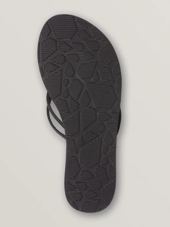 Womens Sandals Volcom Forever And Ever II Sandal 8211 Black Out