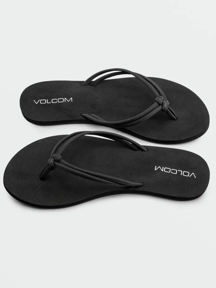 Womens Sandals Volcom Forever And Ever II Sandal 8211 Black Out