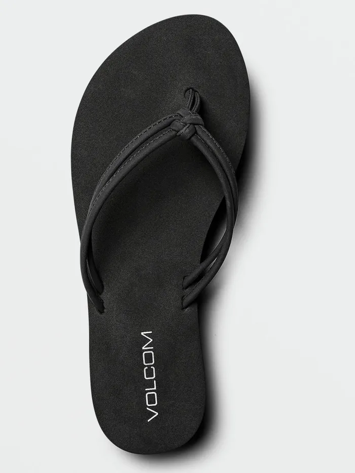 Womens Sandals Volcom Forever And Ever II Sandal 8211 Black Out