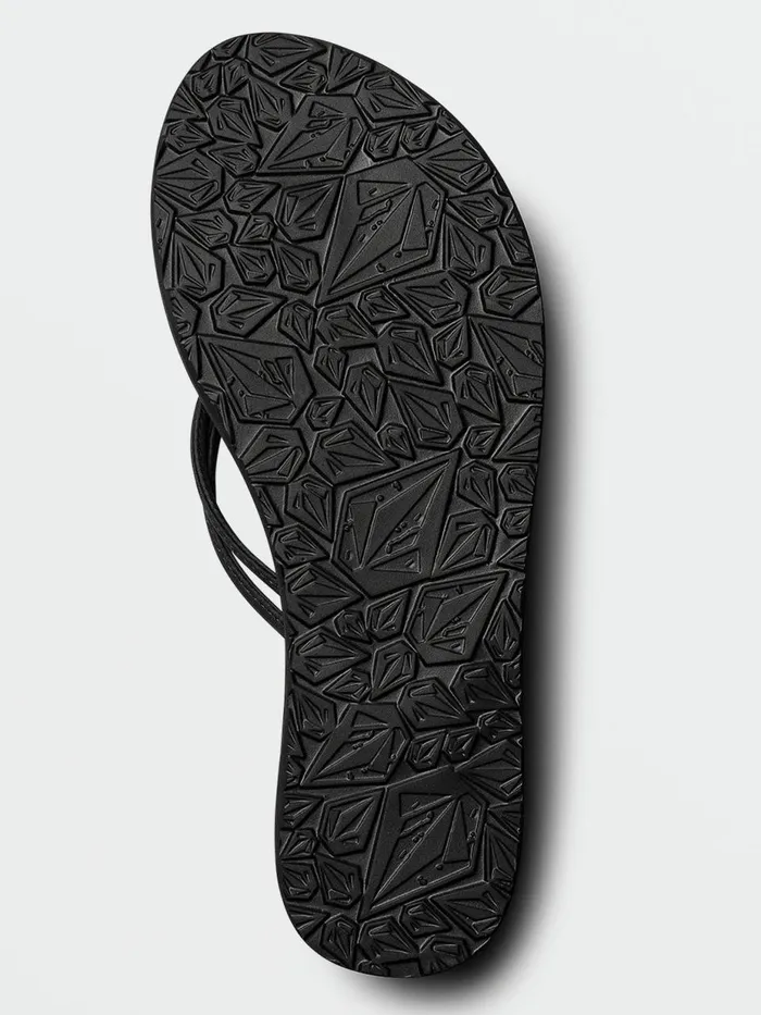 Womens Sandals Volcom Forever And Ever II Sandal 8211 Black Out