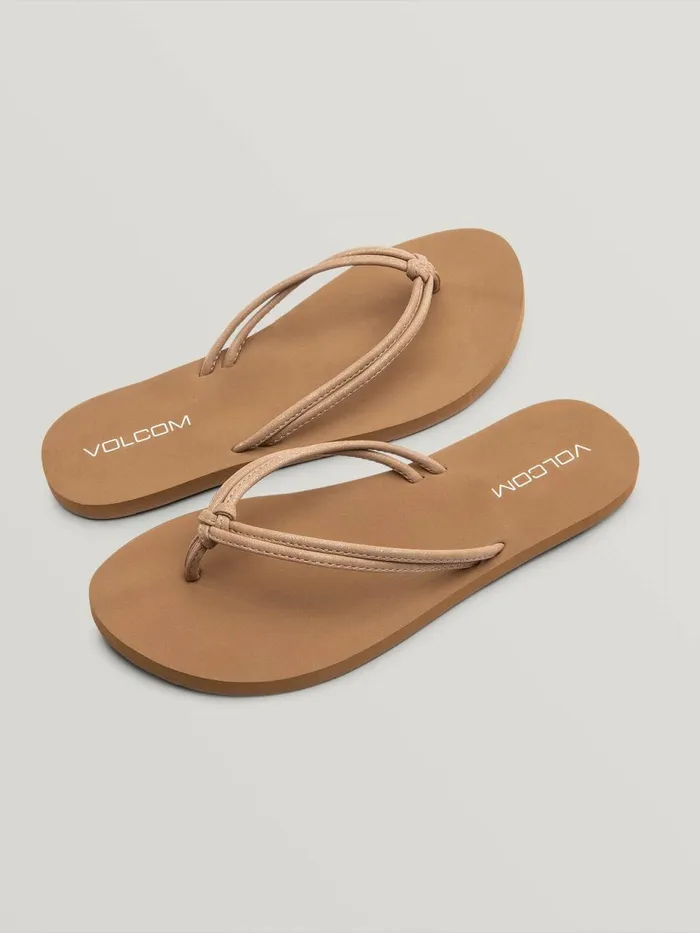Womens Sandals Volcom Forever And Ever Ii Sandal 8211 Tan