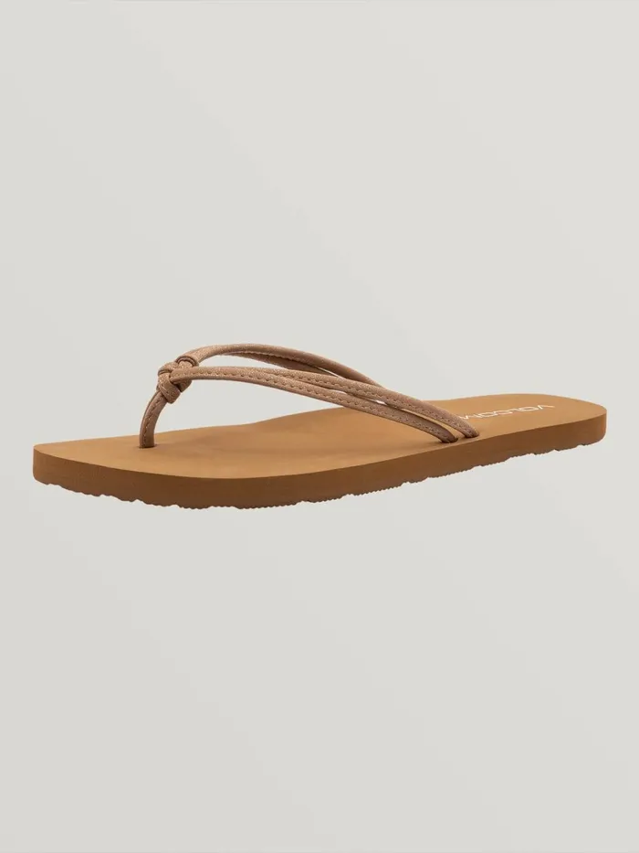 Womens Sandals Volcom Forever And Ever Ii Sandal 8211 Tan
