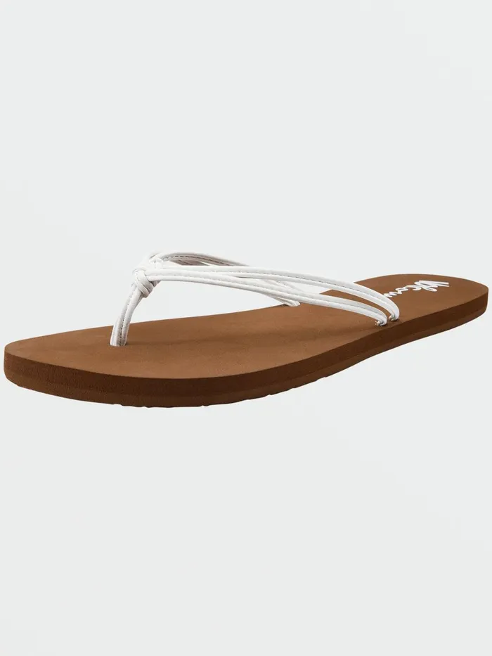 Womens Sandals Volcom Forever And Ever Ii Sandal 8211 White